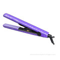 soft touch tourmaline hair straightener with titanium floating plate